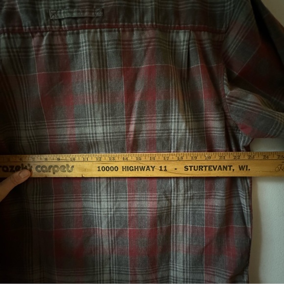 NWOT Men’s WOLVERINE lightweight cotton/poly button-up shirt L - Picture 10 of 11